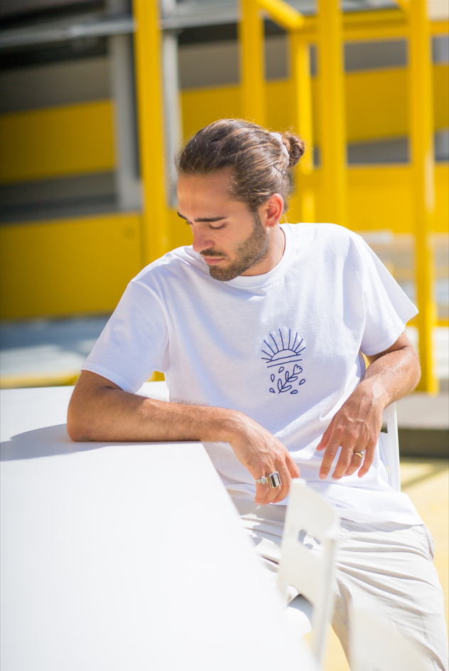 T-shirt Au revoir soleil Le Point Carré x Brobi